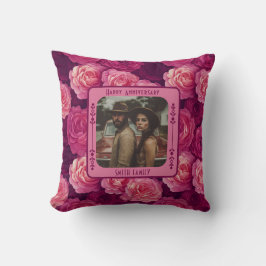 Almofada Inspirational Mr And Mrs Wedding Throw Pillow
