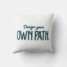 Almofada Inspirational Throw Pillow – Minimalist Motivation