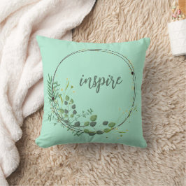 Almofada Inspire Com Quadro Botânico Floral