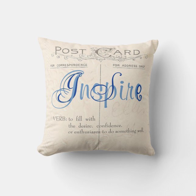 Almofada Inspire Travesseiro decorativo (Frente)