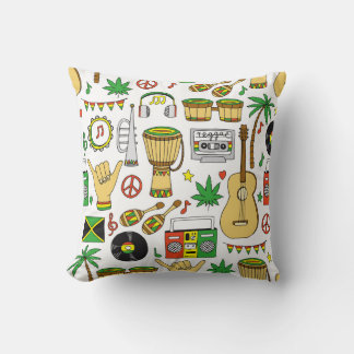 Almofada Instrumentos Musicais: Reggae Sem Olhos
