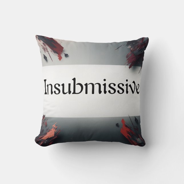 Almofada Insubmissive (Frente)