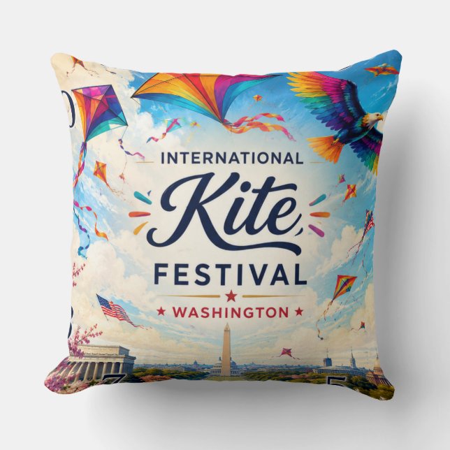 Almofada International Kite Festival Washington  (Frente)