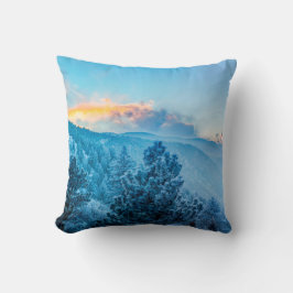 Almofada Inverno No Travesseiro decorativo De Montanha