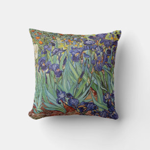Almofada Íris de Van Gogh Pintura Impressionista