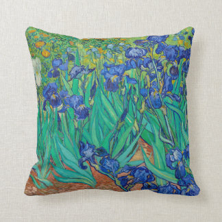Almofada Irises, 1889, por Vincent van Gogh Travesseiro dec