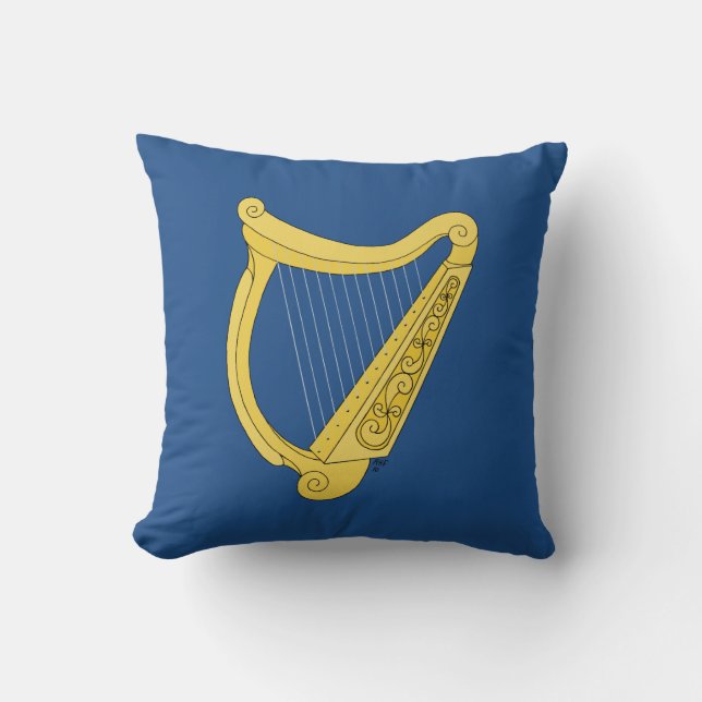 Almofada Irish Harp (Frente)