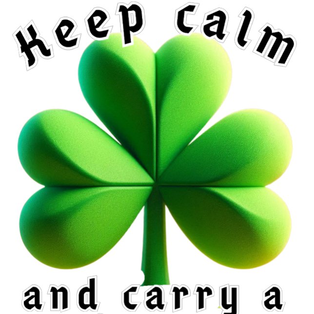 Almofada Irish magic with this unique cushion (Criador carregado)