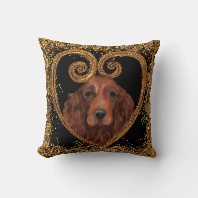 ALMOFADA IRISH SETTER (Frente)