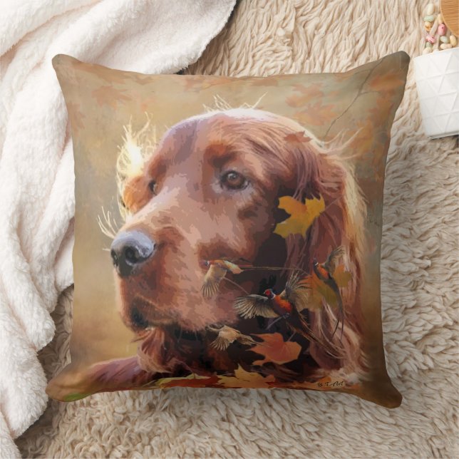 Almofada Irish Setter (Cobertor)