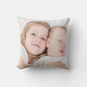 Almofada Irmão recém-nascido com foto personalizada