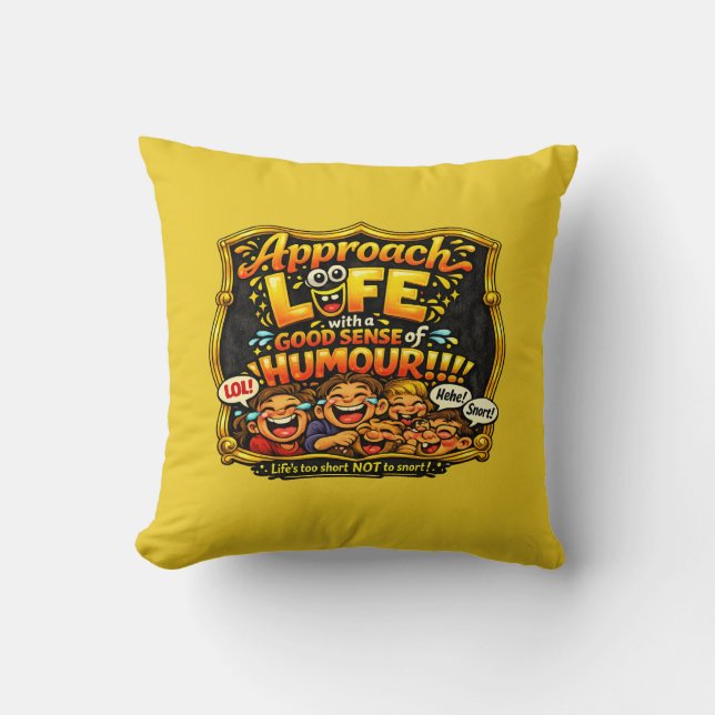 Almofada Irradiar alegria (Frente)