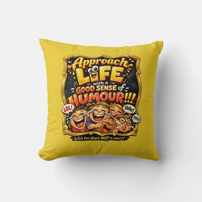 Almofada Irradiar alegria (Frente)