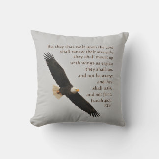 Almofada Isaiah 40:31 Mas eles que esperam pelo Senhor