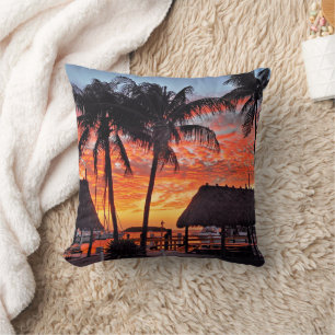 Almofada Islamorada, pôr do sol da Flórida