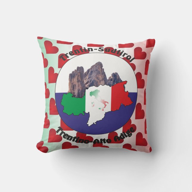 Almofada Italien - Italia Kissen (Frente)