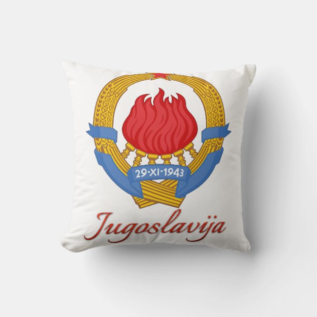 Almofada Iugoslávia/Jugoslavija (Frente)