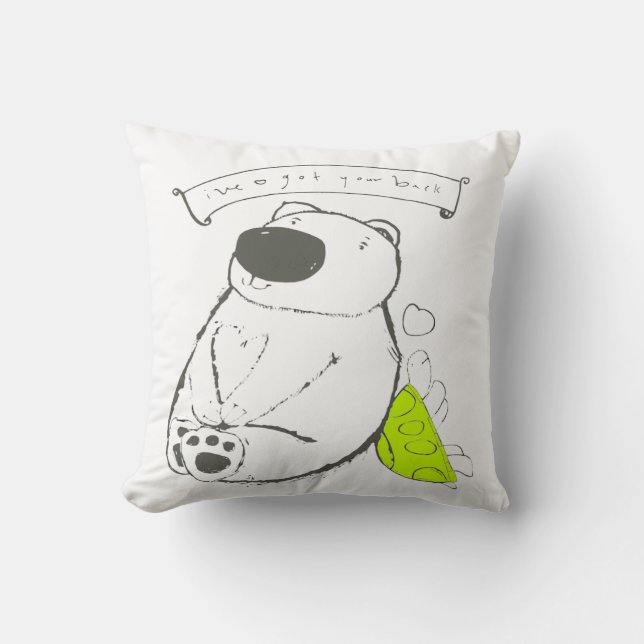 Almofada I've obteve sua parte traseira (Frente)