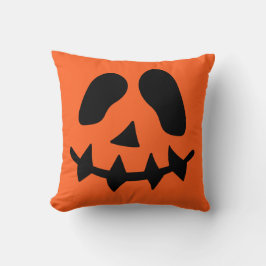 Almofada Jack O Lanterna Travesseiro decorativo de rosto de
