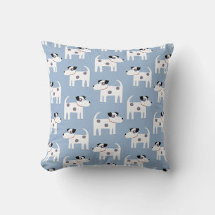 Almofada Jack Russell Terrier Dog Pattern Blue