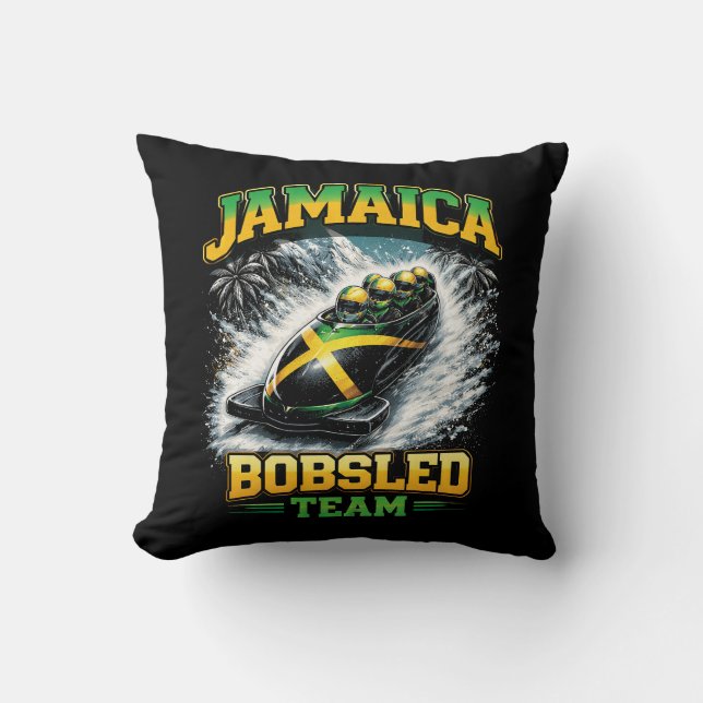 Almofada Jamaica Bobsled Team (Frente)