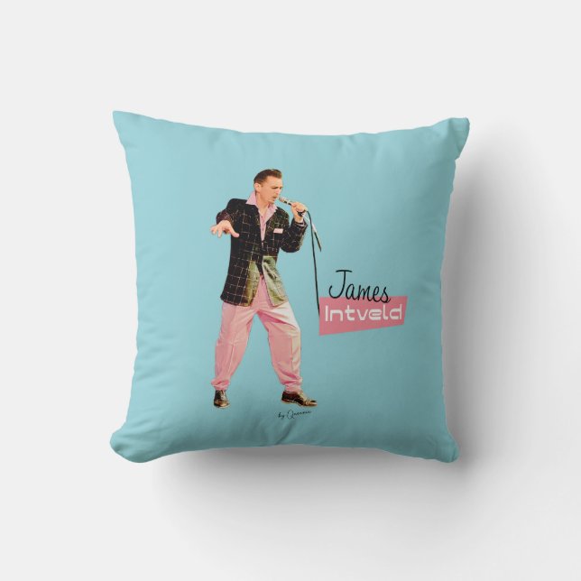 Almofada James Intveld Rockabilly Pillow  (Frente)