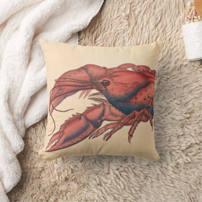 Almofada James Sowerby Sernotated Lobster (Cobertor)