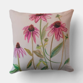 Almofada Jamie & cone flores