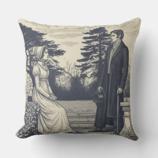 Almofada Jane Austen couples
