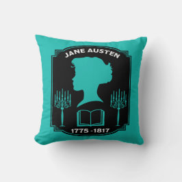 Almofada Jane Austen English Novelist