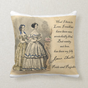 Almofada Jane Austen: Vaidade