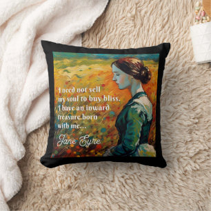 Almofada Jane Eyre Cita Estilo Monet