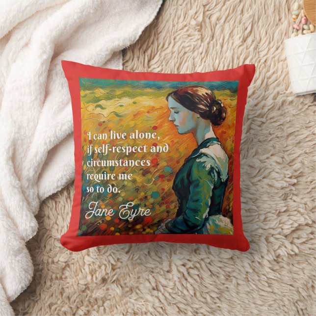 Almofada Jane Eyre Cita Estilo Monet (Cobertor)