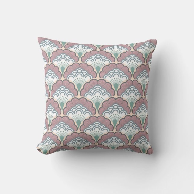 Almofada Japanese art deco style_Spring (Frente)