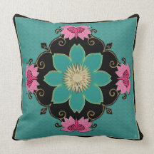 Japonês Art Nouveau Rosette