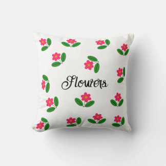 Almofada Jardim Bloom: Travesseiro decorativo Floral