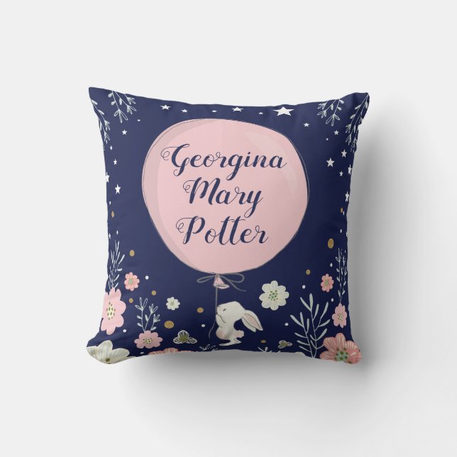 Almofada Jardim - Coelhinho de Coelho de Coelho (Frente)