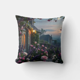 Almofada Jardim de Algodão Romântico francês Chateaucore em