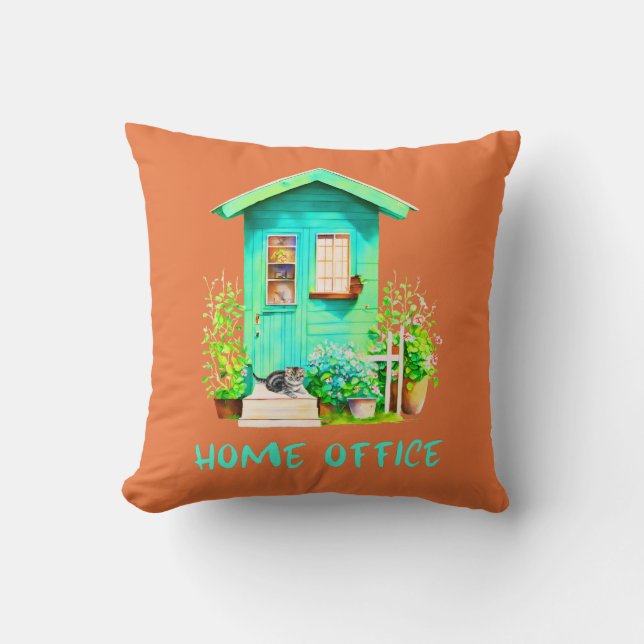 Almofada Jardim de Casa Shed (Frente)