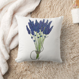 Almofada Jardim de Flor Roxo do Coelho de Lavanda Lavandula