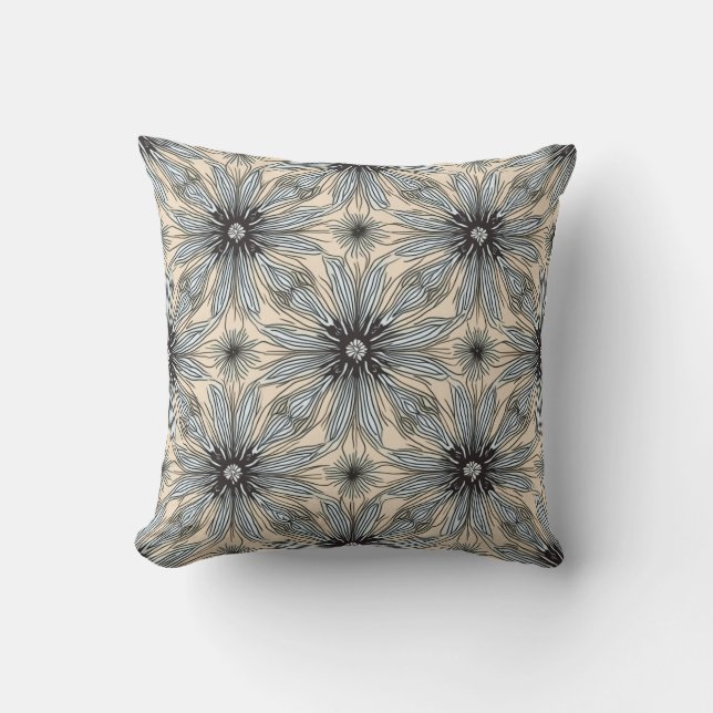Almofada Jardim de Sangue: Cozy Floral Cushion (Frente)