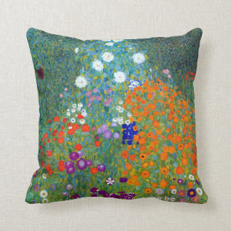 Almofada Jardim Flor Gustav Klimt