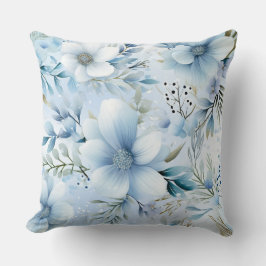 Almofada Jardim Glacial Botânico de inverno