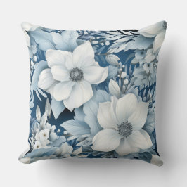 Almofada Jardim Glacial Botânico de inverno