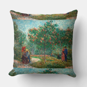 Almofada Jardim Van Gogh em Montmartre com amantes