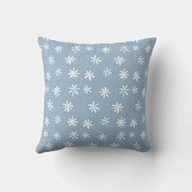 Almofada Jasmim Floral Minimalista (Verso)