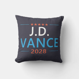 Almofada JD Vance 2028 Patriótico Republicano