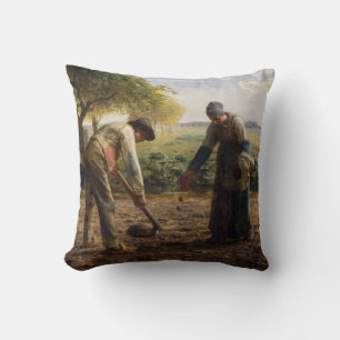 Almofada Jean-Francois Millet - Potato Planters