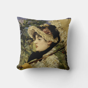 Almofada Jeanne. Primavera 1881 por Manet