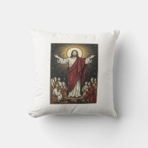Almofada Jesus Antigo Glória Radiante Gravação Cristã De